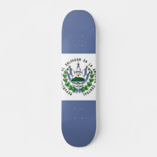 Flag of El Salvador Skateboard