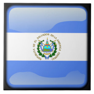 Flag of El Salvador Tile