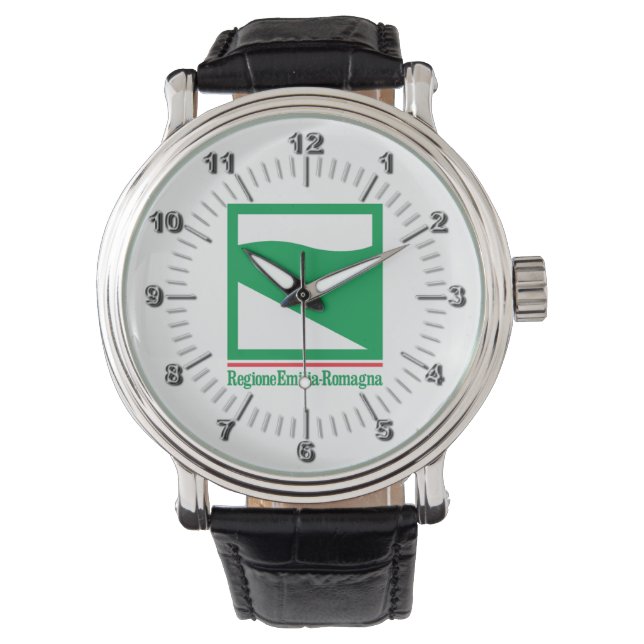 Flag of Emilia Romagna (Italy)  Watch (Front)