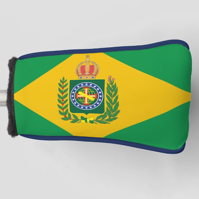 Flag of Empire of Brazil Golf Head Cover (Front)