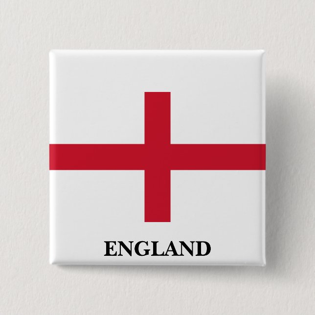 Flag of England Button (Front)