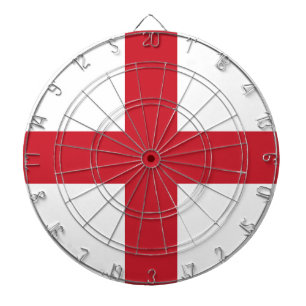 Flag of England Dartboard