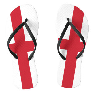 Flag of England Jandals