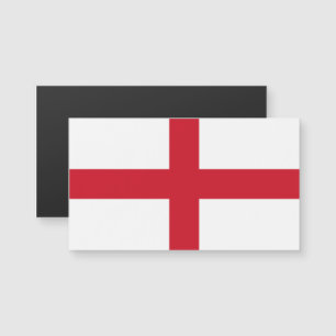 Flag of England Magnetic Business Cards