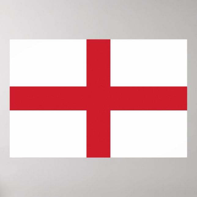 Flag of England Poster (Front)