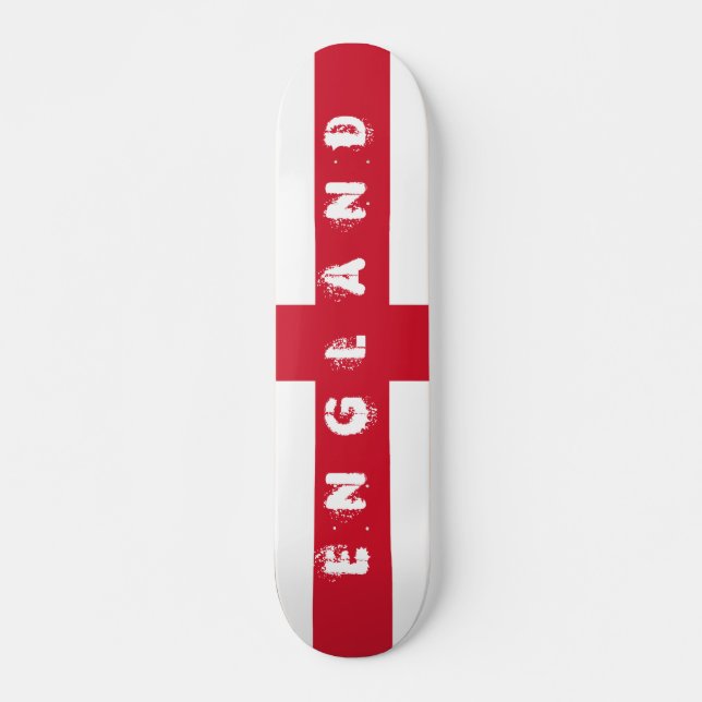 Flag of England Skateboard (Front)