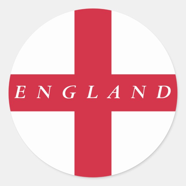 Flag of England Sticker (Front)