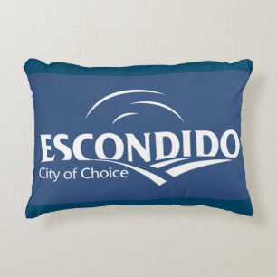 Flag of Escondido Decorative Cushion
