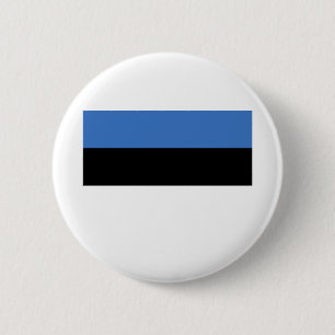 Flag of Estonia 6 Cm Round Badge
