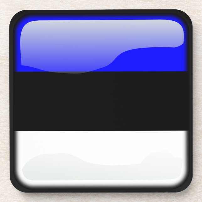 Flag of Estonia Coaster (Front)