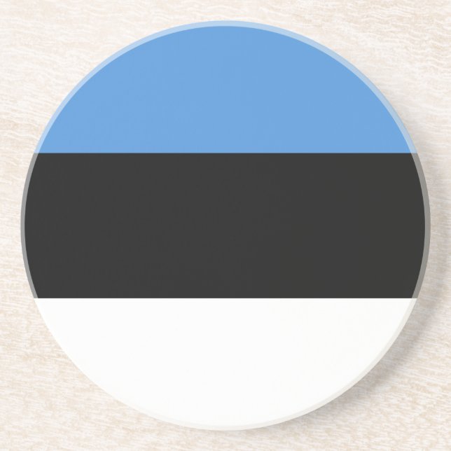 Flag of Estonia Coaster (Front)