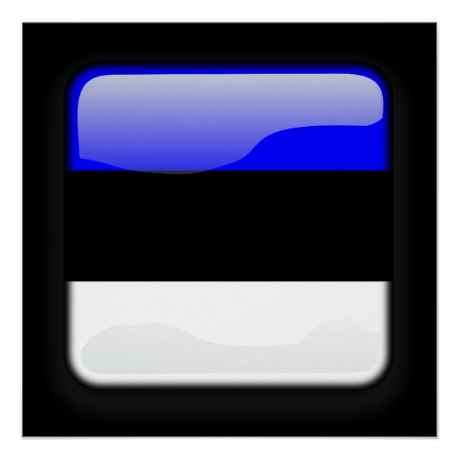 Flag of Estonia Poster (Front)