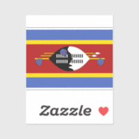 Flag of Eswatini Sticker