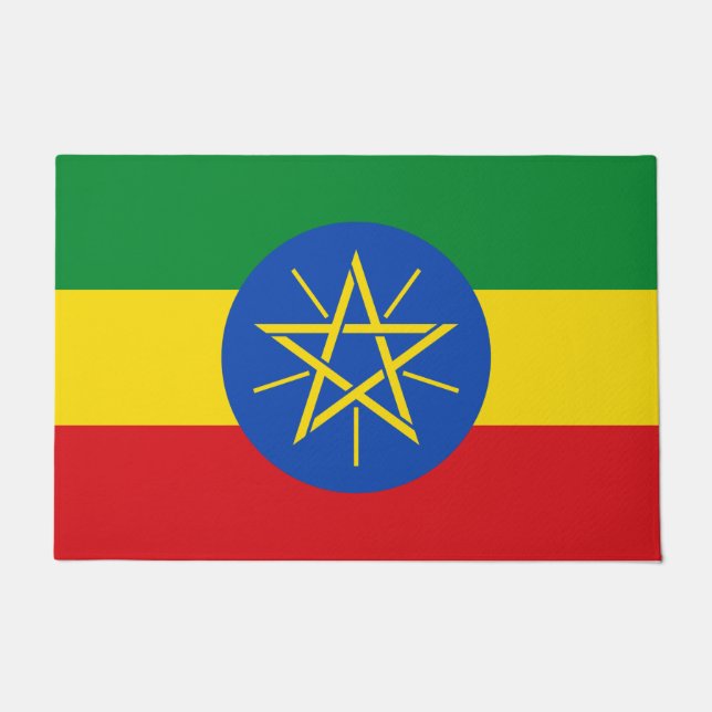 Flag of Ethiopia Doormat (Front)
