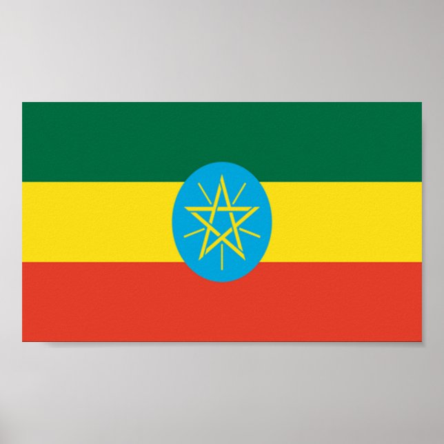 Flag of Ethiopia Poster (Front)