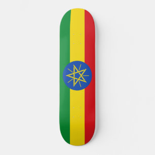 Flag of Ethiopia Skateboard