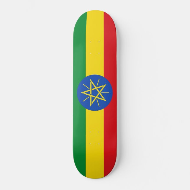 Flag of Ethiopia Skateboard (Front)