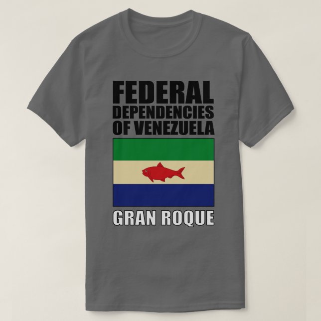 Flag of Federal Dependencies of Venezuela T-Shirt (Design Front)