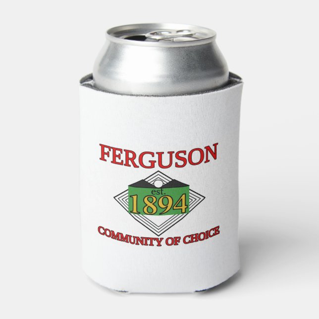 Flag of Ferguson, Missouri Can Cooler (Can Front)
