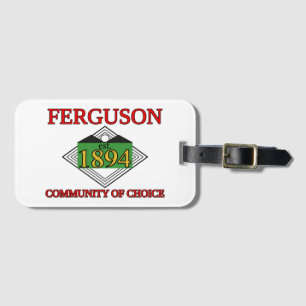 Flag of Ferguson, Missouri Luggage Tag