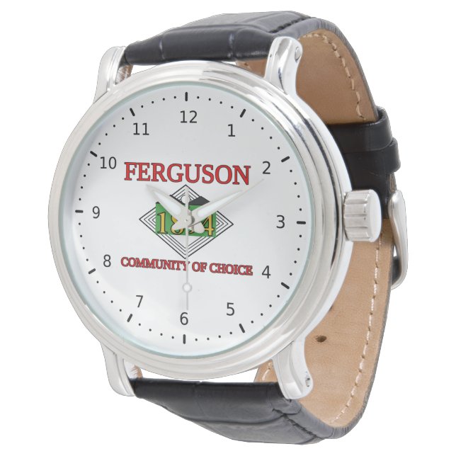 Flag of Ferguson, Missouri Watch (Angled)