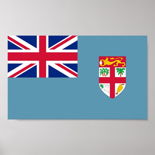Flag of Fiji Poster (Front)