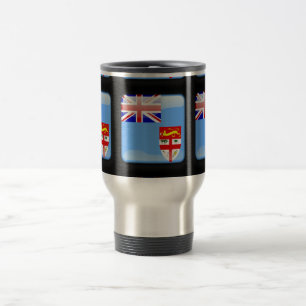 Flag of Fiji Travel Mug