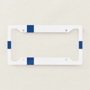 Flag of Finland Licence Plate Frame
