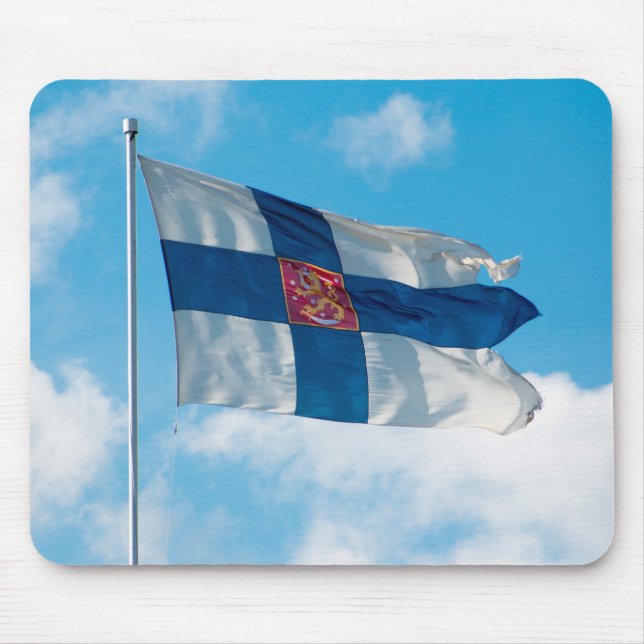 Flag of Finland Mouse Pad (Front)