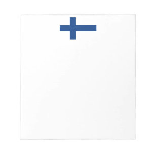 Flag of Finland Notepad
