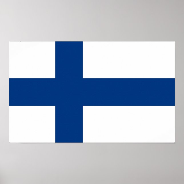 Flag of Finland Poster (Front)