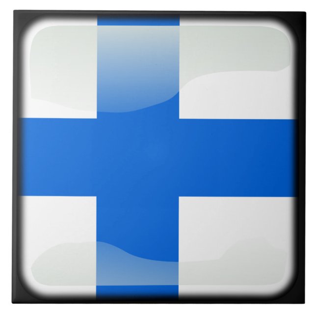 Flag of Finland Tile (Front)