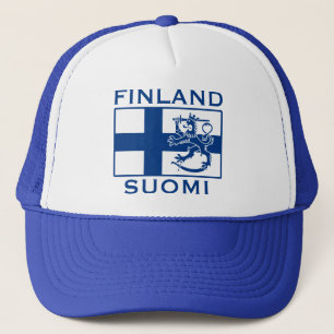 Flag of Finland Trucker Hat