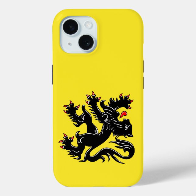 Flag of Flanders Case-Mate iPhone Case (Back)