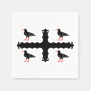 Flag of Flintshire Napkins