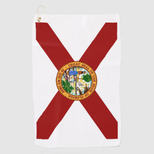 Flag of Florida Golf Towel