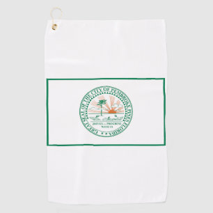 Flag of Fort Pembroke Pines, Florida Golf Towel