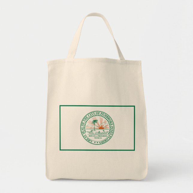 Flag of Fort Pembroke Pines, Florida Tote Bag (Front)