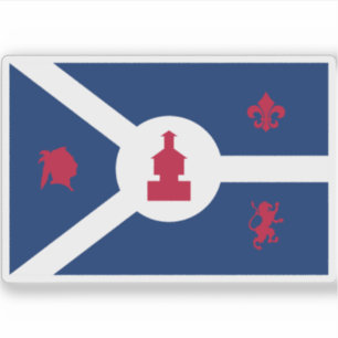 Flag of Fort Wayne, Indiana, USA