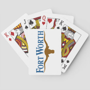 Flag of Fort Worth (Texas) Playing Cards