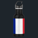 Flag of France 532 Ml Water Bottle<br><div class="desc">Flag of France -  Tricolour of blue,  white,  and red.</div>