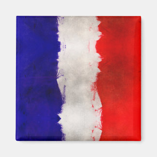 Flag of France Artistic, French Flag Magnet