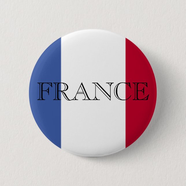 Flag of France Button (Front)