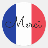 Flag of France Colours Merci