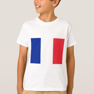 Flag of France; French Flag, Drapeau de la France T-Shirt