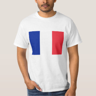 Flag of France French Tricolour Drapeau Français T-Shirt
