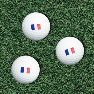 Flag of France Golf Balls