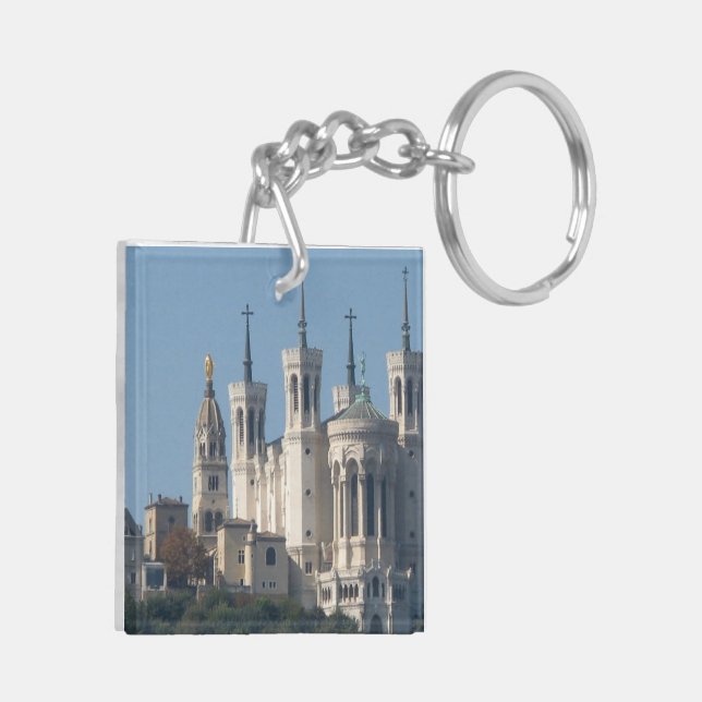 Flag of France Key Ring (Back Left)