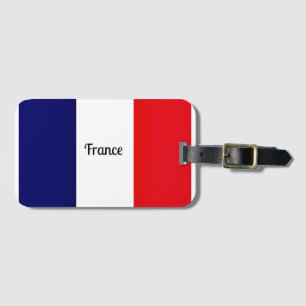 Flag of France Luggage Tag