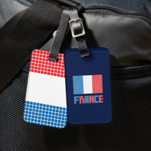 Flag of France Luggage Tag